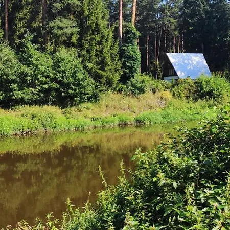 Casa de Férias Mareček - V Lesní Osadě U řeky Lužnice Skalice (Tabor)